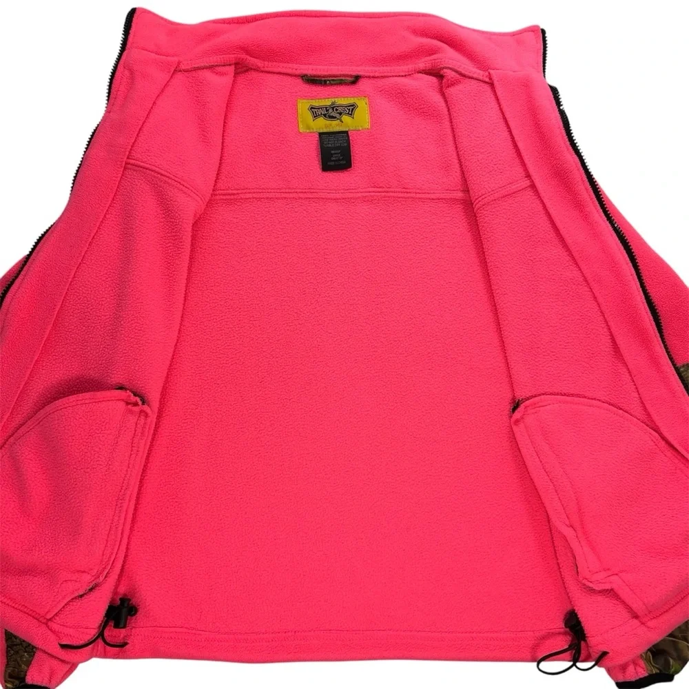 TrailQuest Fleece Full Zip Jacket Size Large Boys’